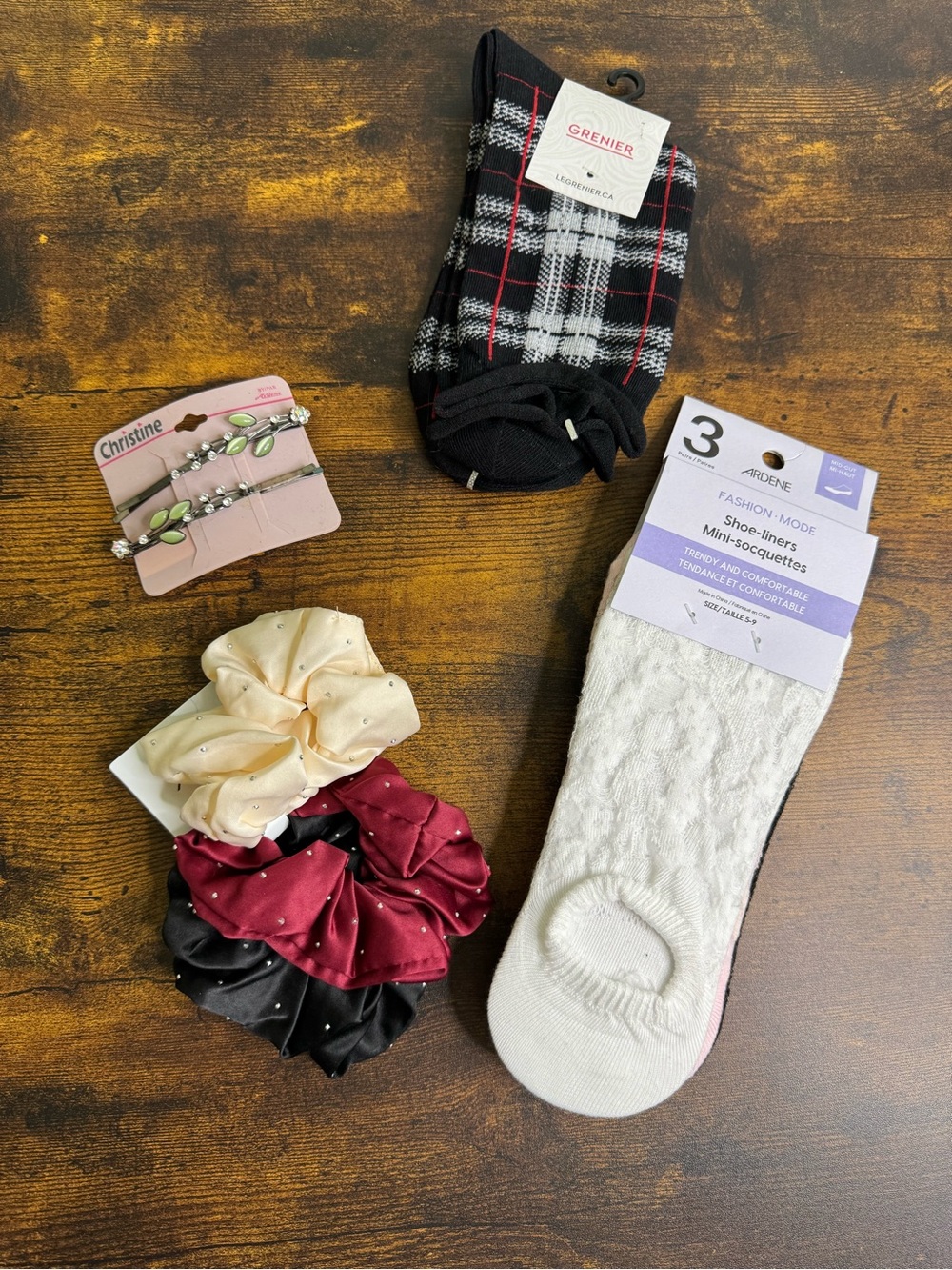 Girlie Bundle - Socks, Scrunchies and Hair Pins